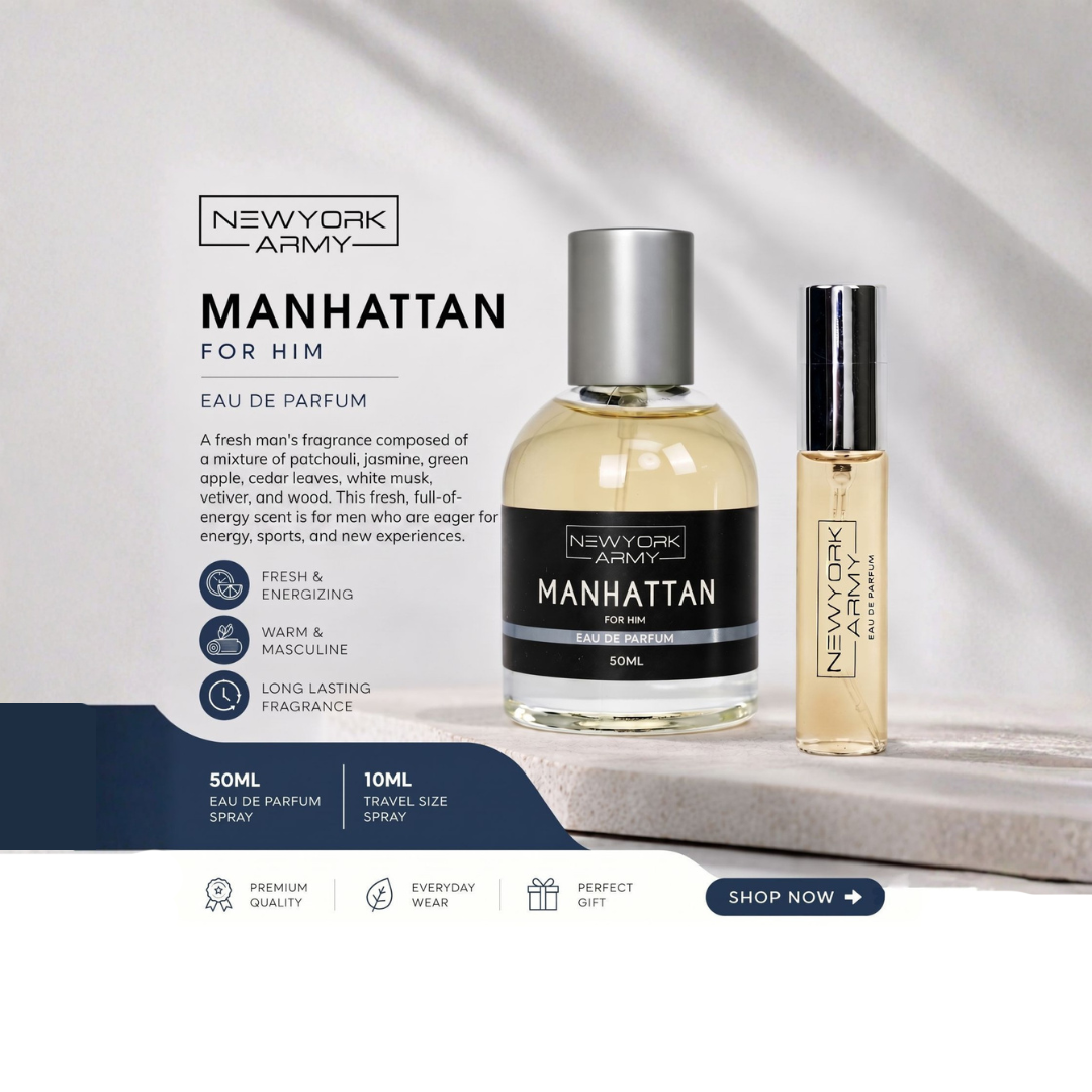 Newyork Army Manhattan 50ml+10ml EDP Newyork Army
