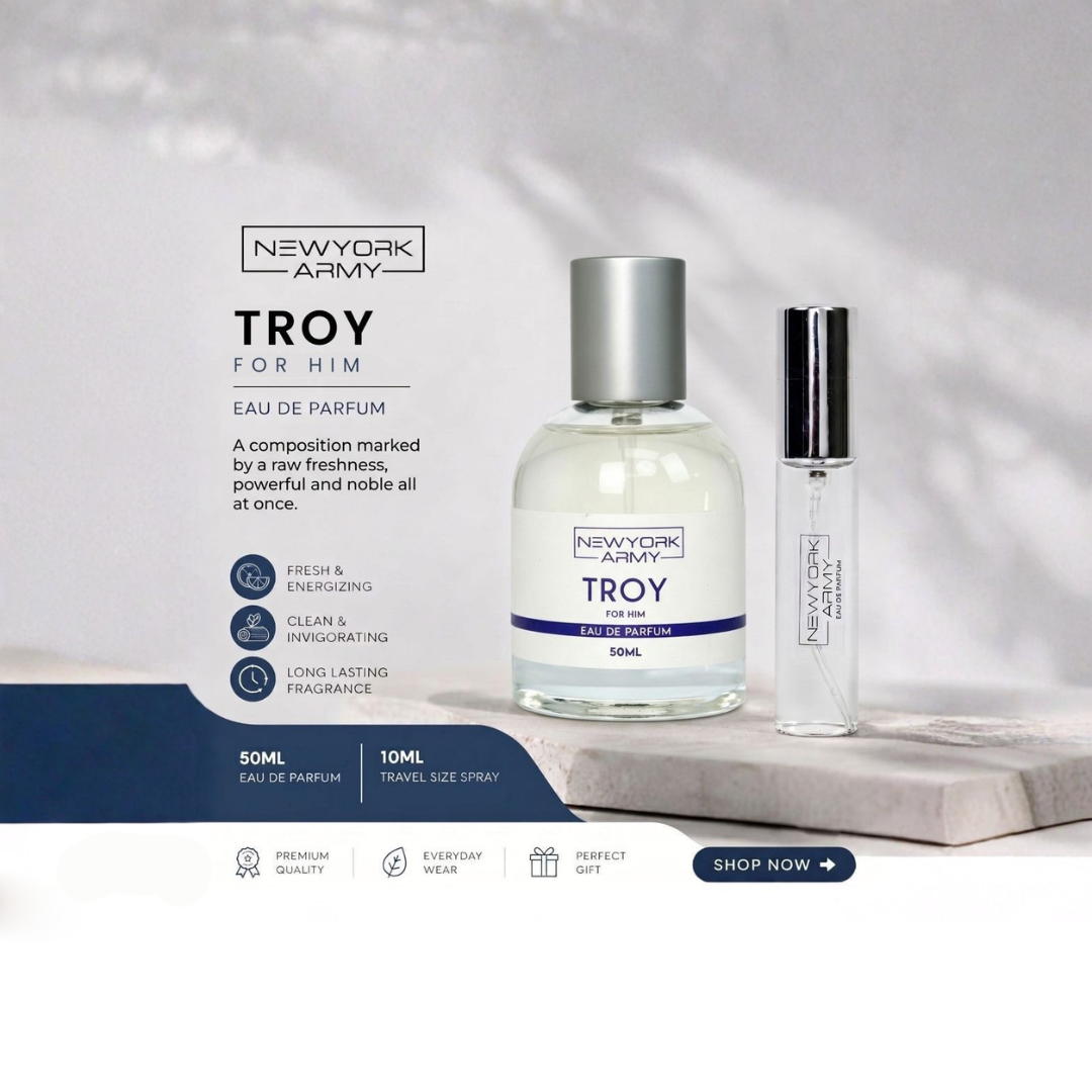 Newyork Army Troy 50ml+10ml EDP Newyork Army