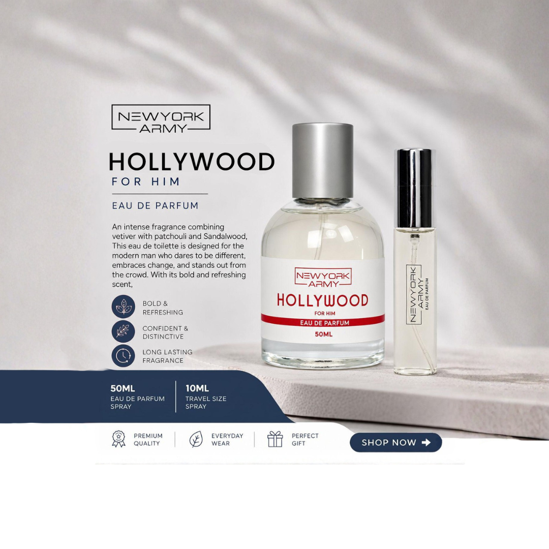 Newyork Army Hollywood 50ml+10ml EDP Newyork Army
