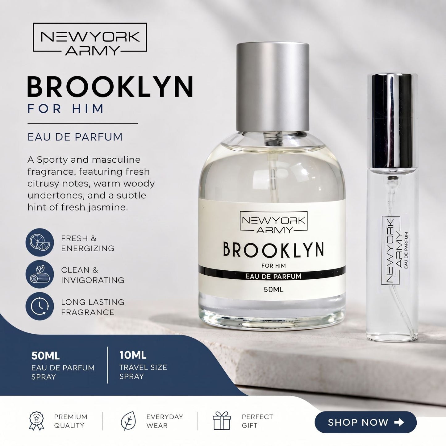 Newyork Army Brooklyn 50ml+10ml EDP Newyork Army