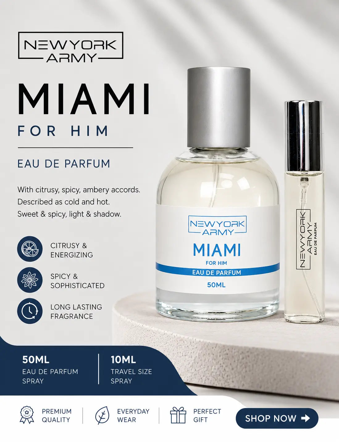 Newyork Army Miami 50ml+10ml EDP Newyork Army