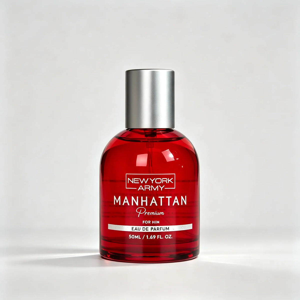 Manhattan Premium 50ML Perfume for Men (LACOSTE RED) Newyork Army