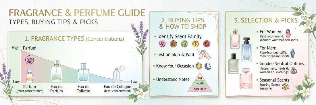 Fragrance Perfume Guide: Types, Buying Tips, and Picks Newyork Army