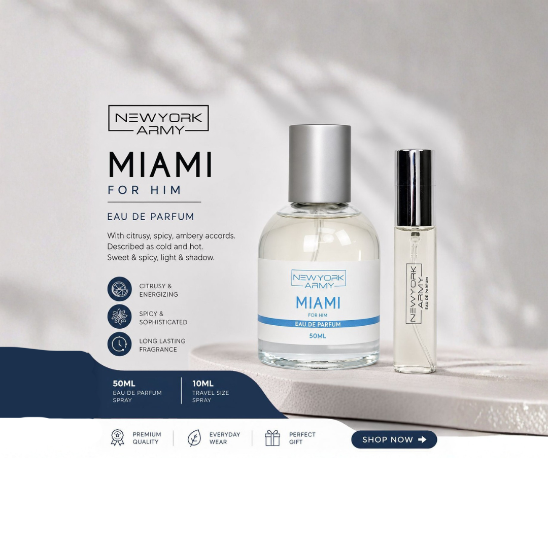 Newyork Army Miami 50ml+10ml EDP Newyork Army