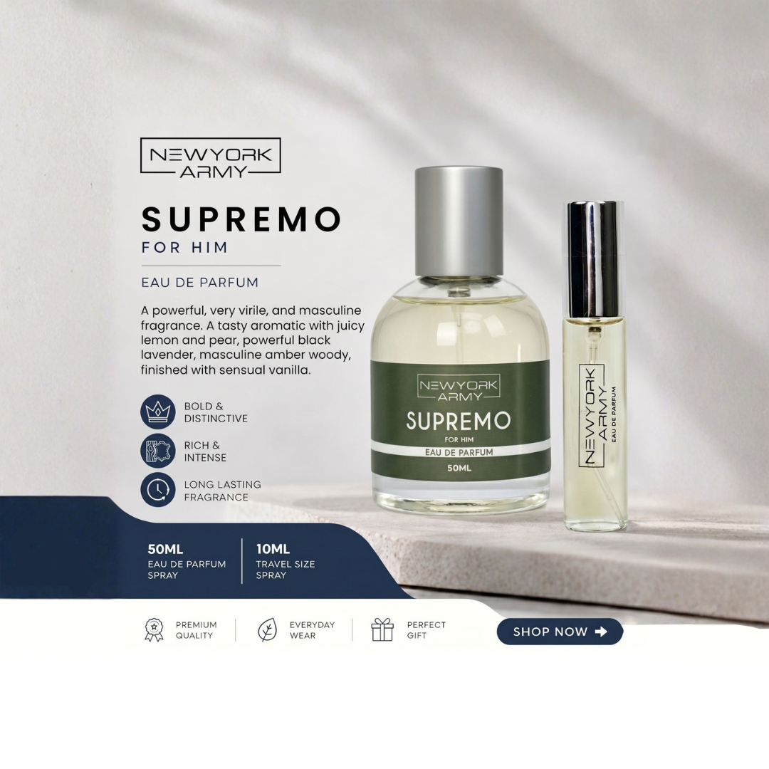 Newyork Army Supremo 50ml+10ml EDP Newyork Army
