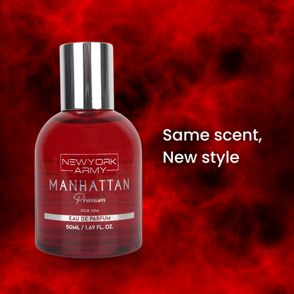 Manhattan Premium 50ML Perfume for Men (LACOSTE RED)