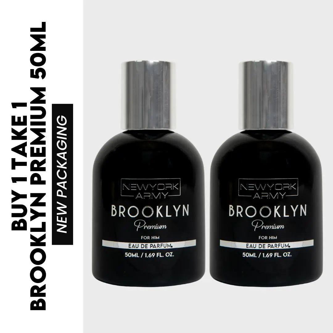 Brooklyn Premium 50ML Perfume for Men (INVICTUS) Newyork Army