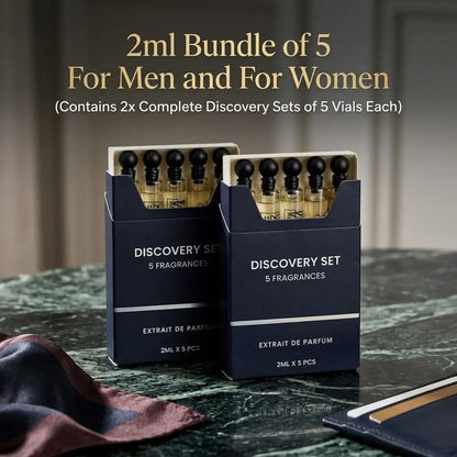 Newyork Army Discovery Set 2ml (Bundle of 5) for Men and Women Newyork Army