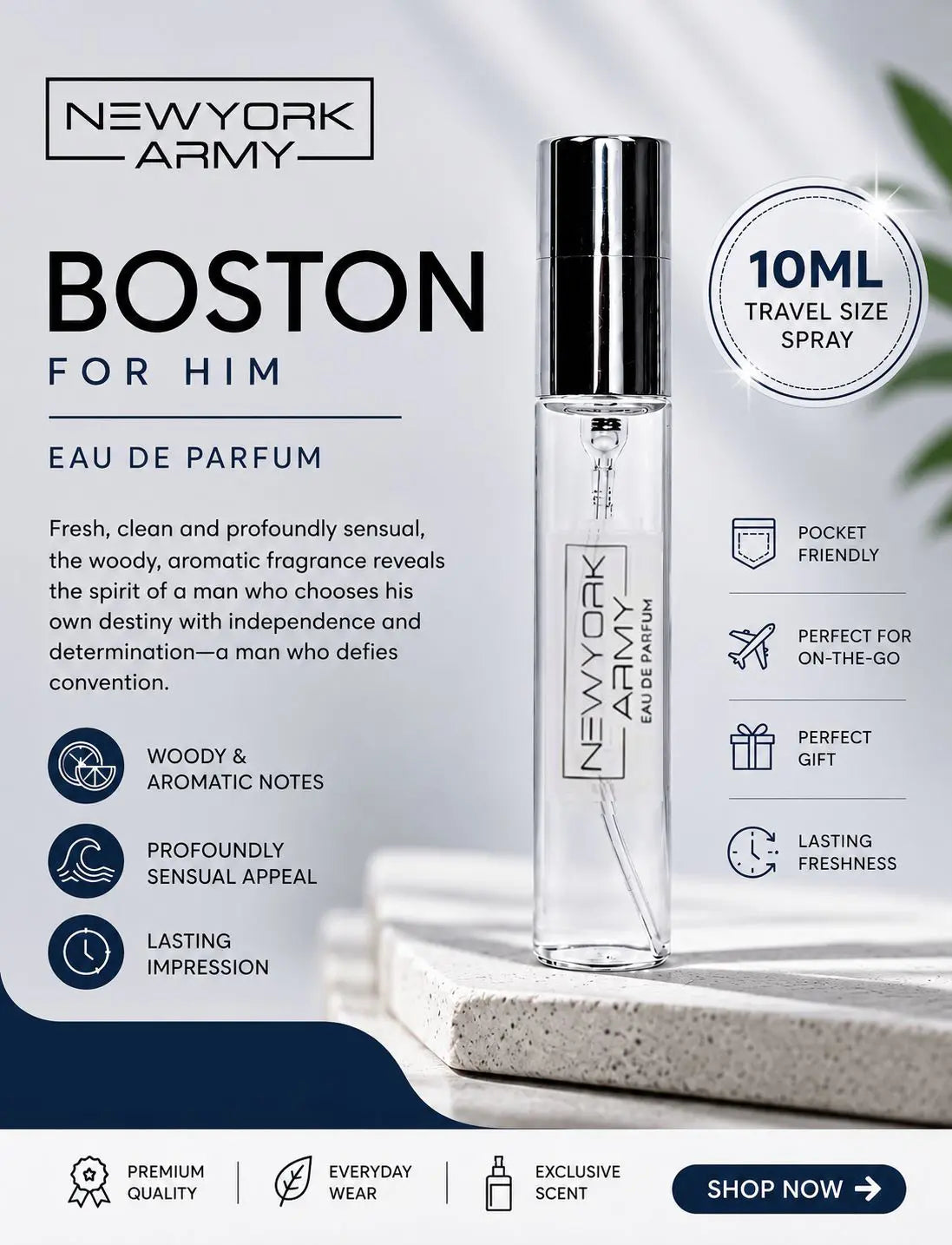 Newyork Army Boston 10ml Newyork Army