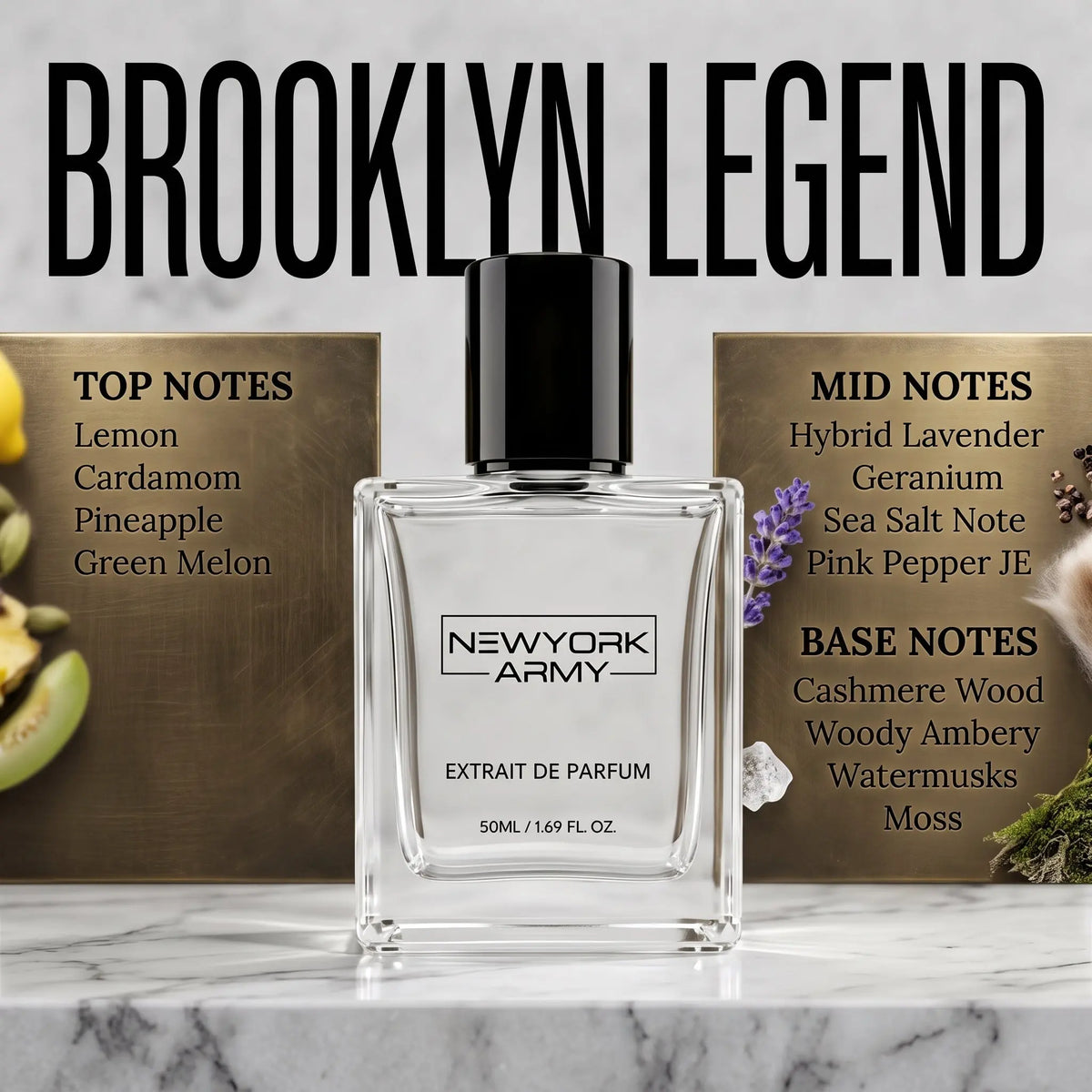 Newyork Army BROOKLYN LEGEND Extrait De Parfum Newyork Army