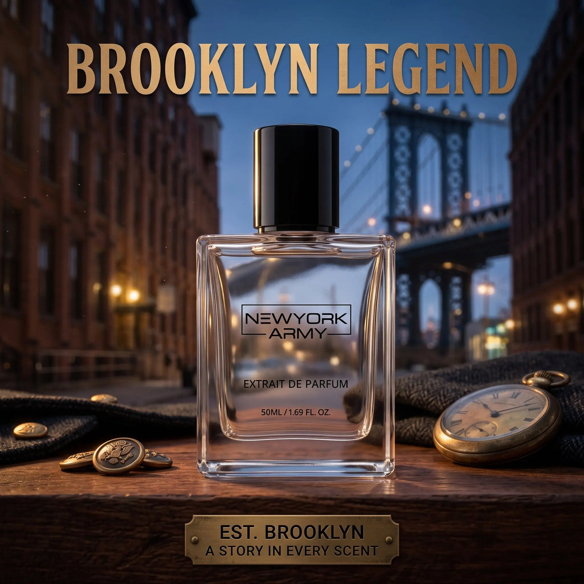 Newyork Army BROOKLYN LEGEND Extrait De Parfum Newyork Army