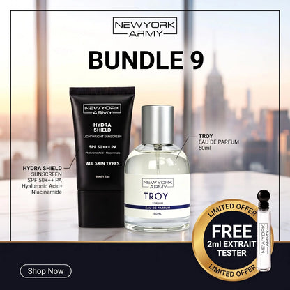 Sun & Scent Duo (Sunscreen + Perfume) Newyork Army