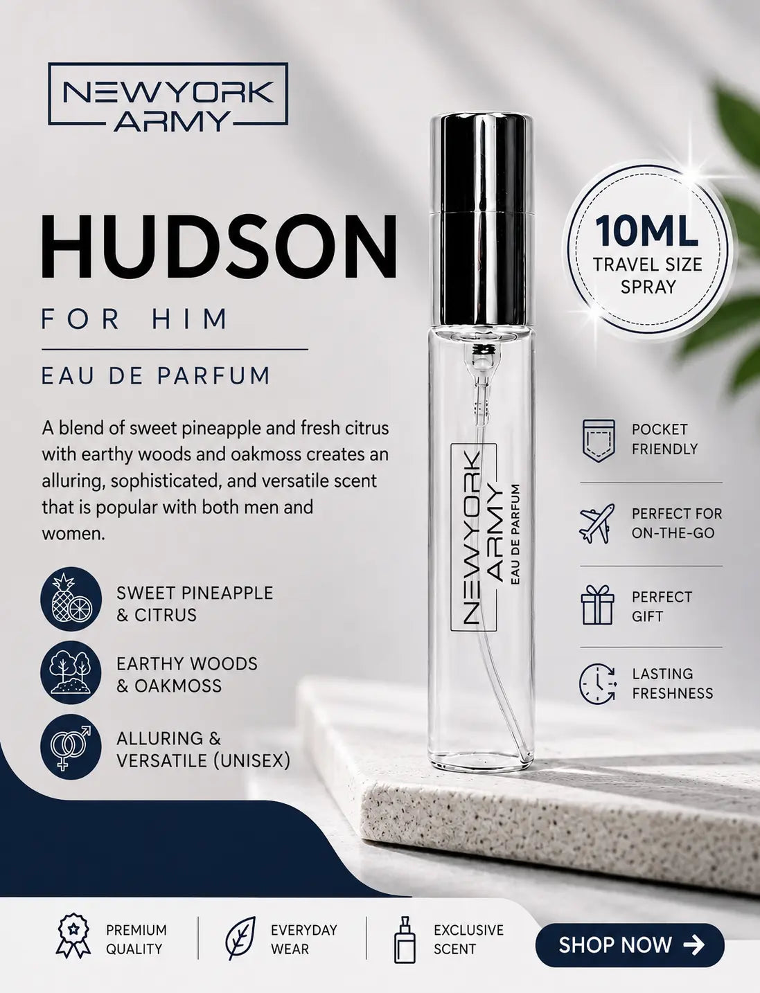 Newyork Army Hudson 10ml Newyork Army