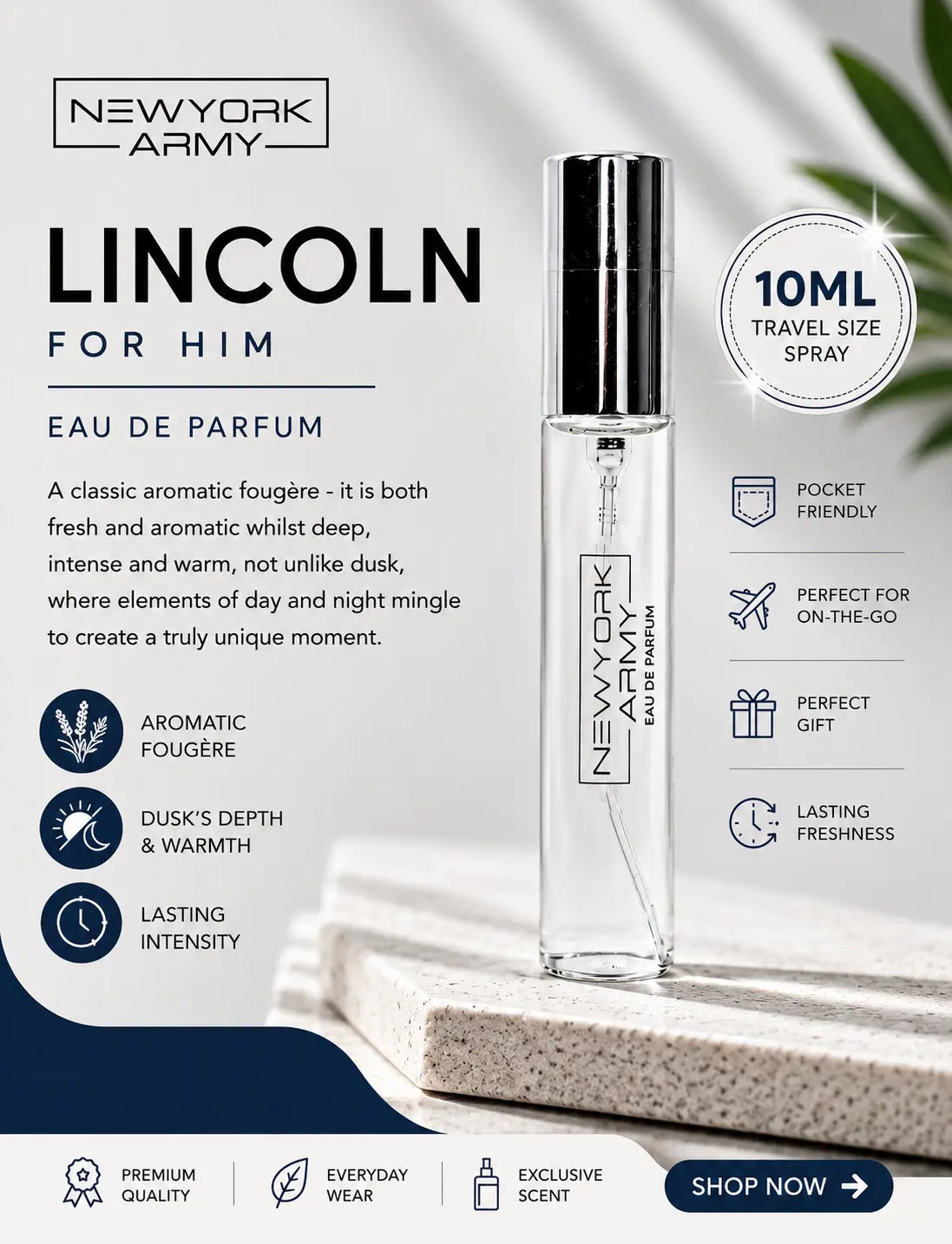 Newyork Army Lincoln 10ml Newyork Army