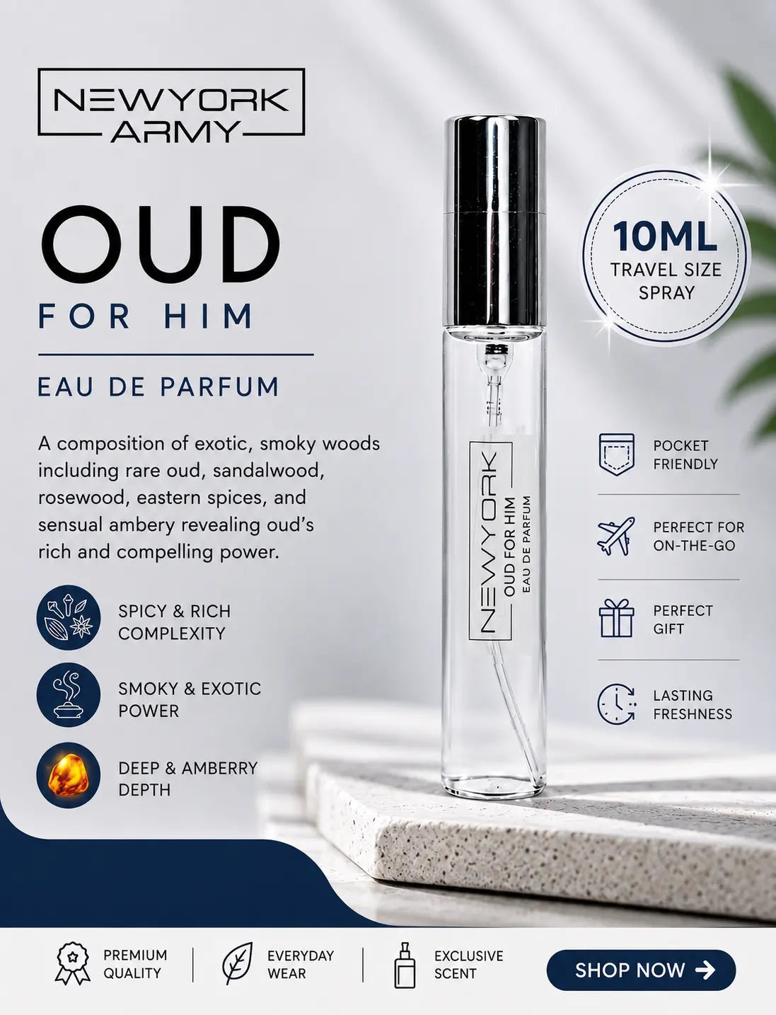 Newyork Army Oud 10ml Newyork Army