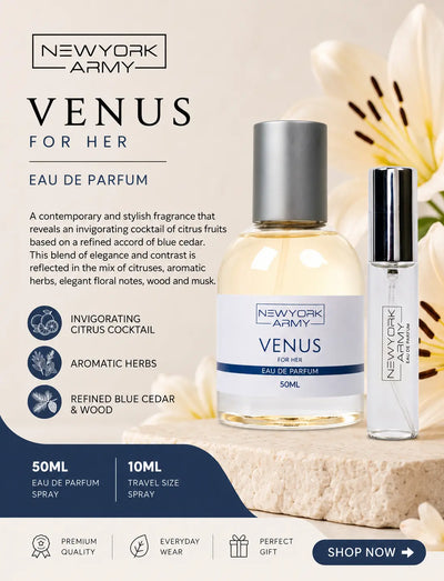 New York Army Venus 50ml+10ml EDP