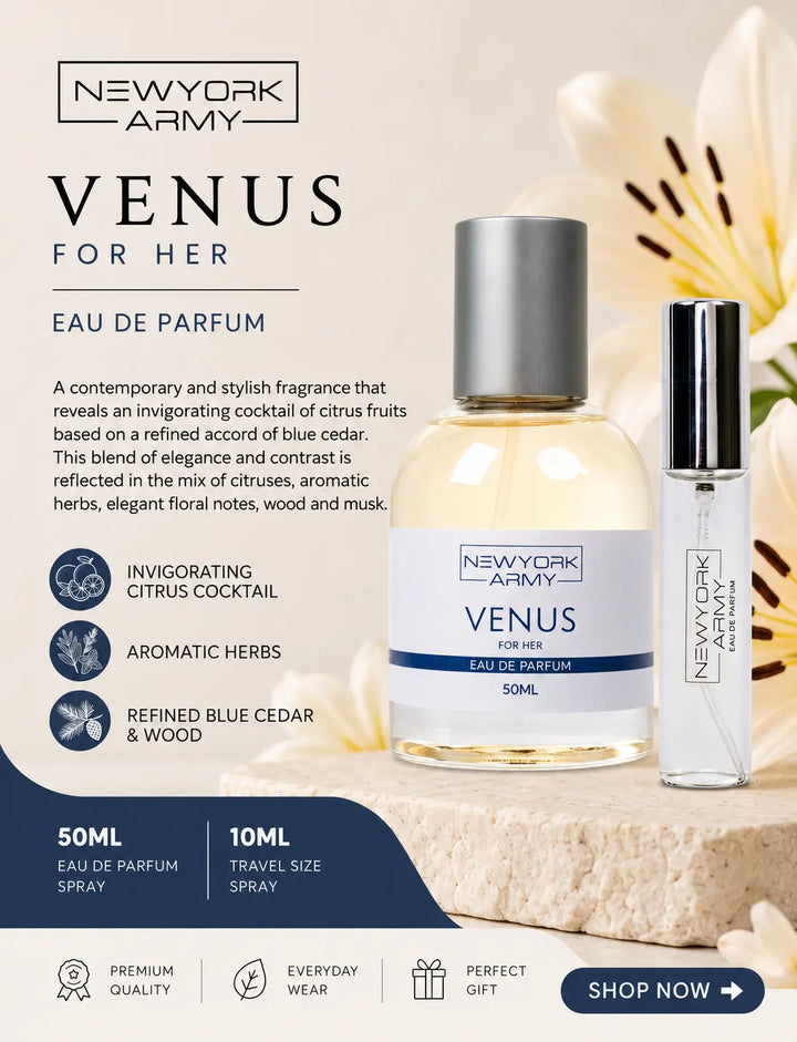 Newyork Army Venus 50ml+10ml EDP Newyork Army