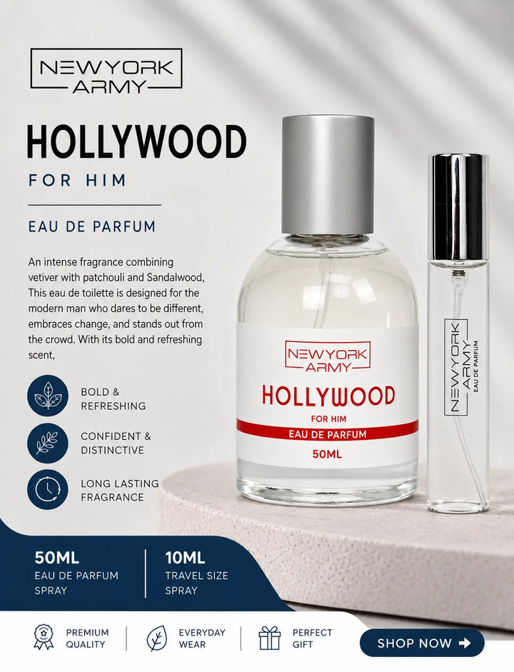Newyork Army Hollywood 50ml+10ml EDP Newyork Army