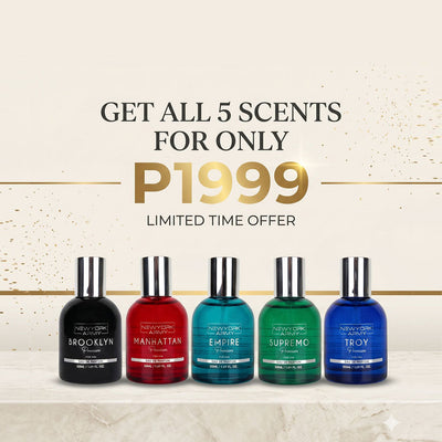 Newyork Army Bundle of 5 Premium Collections Eau de Parfum 50ML