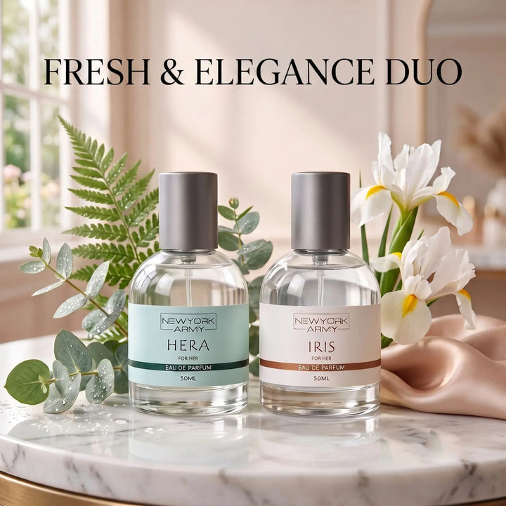 Fresh & Elegance Duo- Hera & Iris Newyork Army