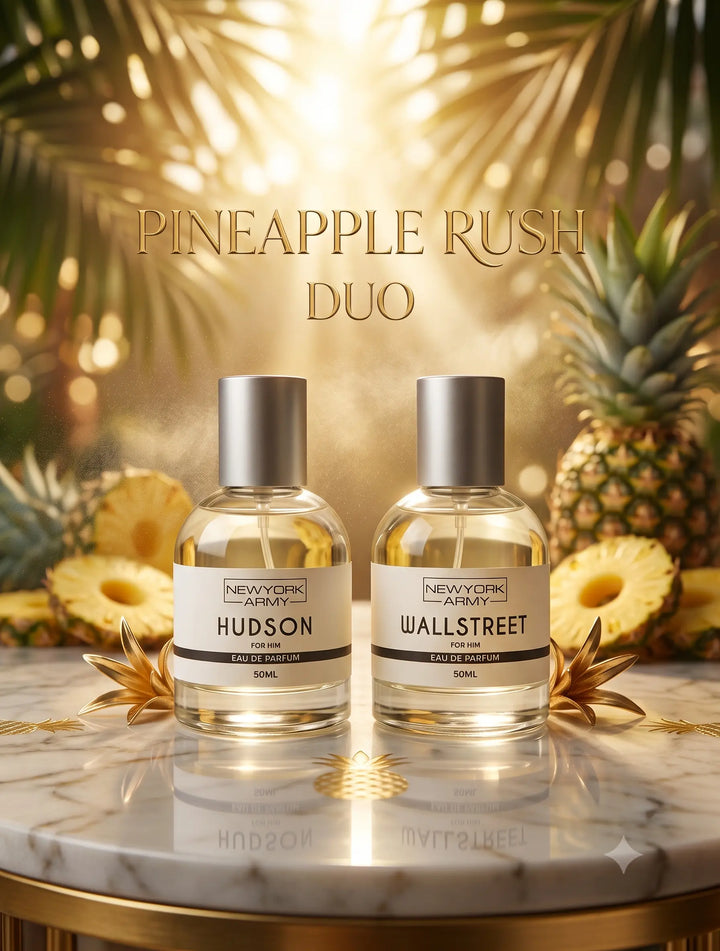 Pineapple Rush Duo- Hudson & Wallstreet Newyork Army