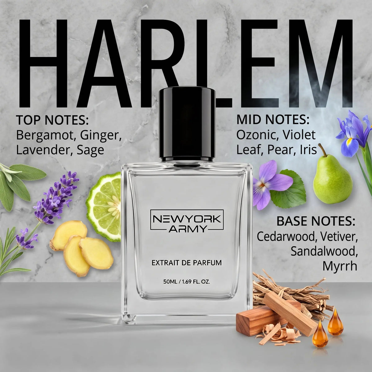 Newyork Army HARLEM Extrait De Parfum Newyork Army