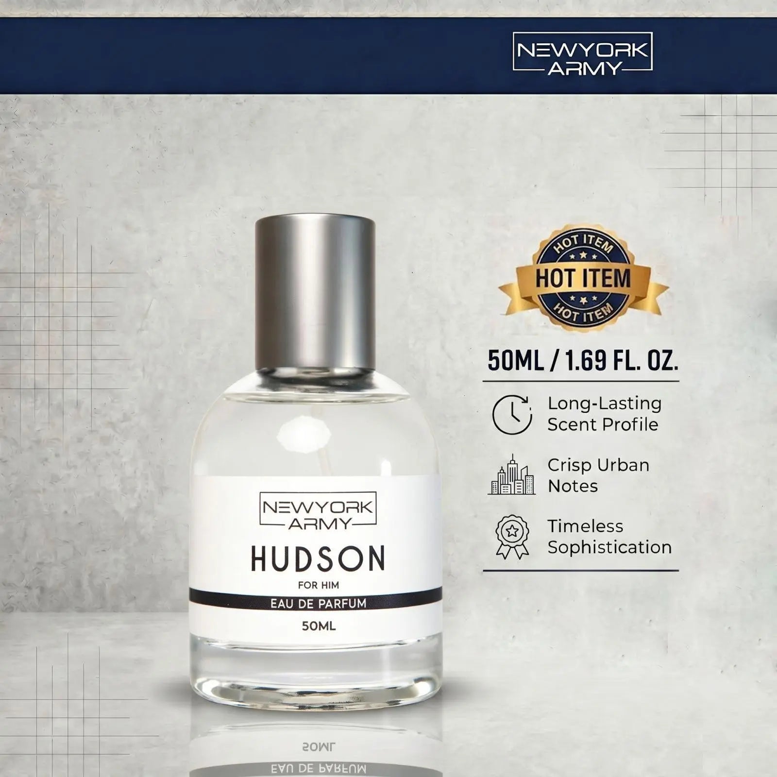 Newyork Army Hudson Perfume EDP Newyork Army