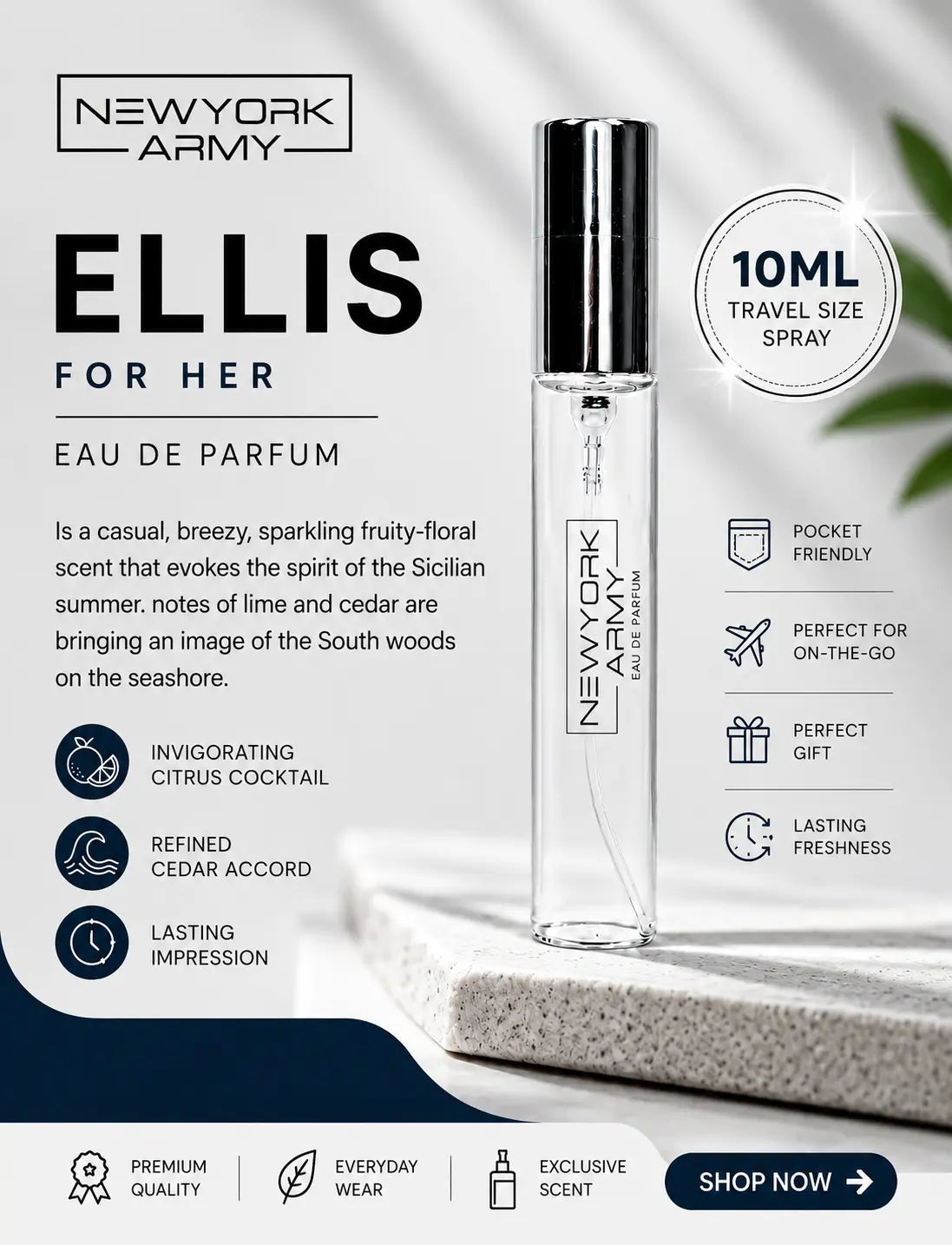Newyork Army Ellis 10ml Newyork Army