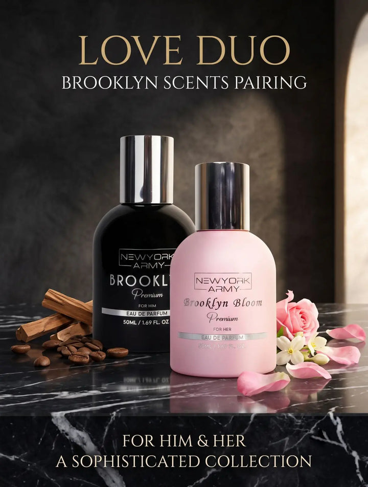 Love Duo Couples Brooklyn Set (Brooklyn Premium & Brooklyn Bloom) Newyork Army