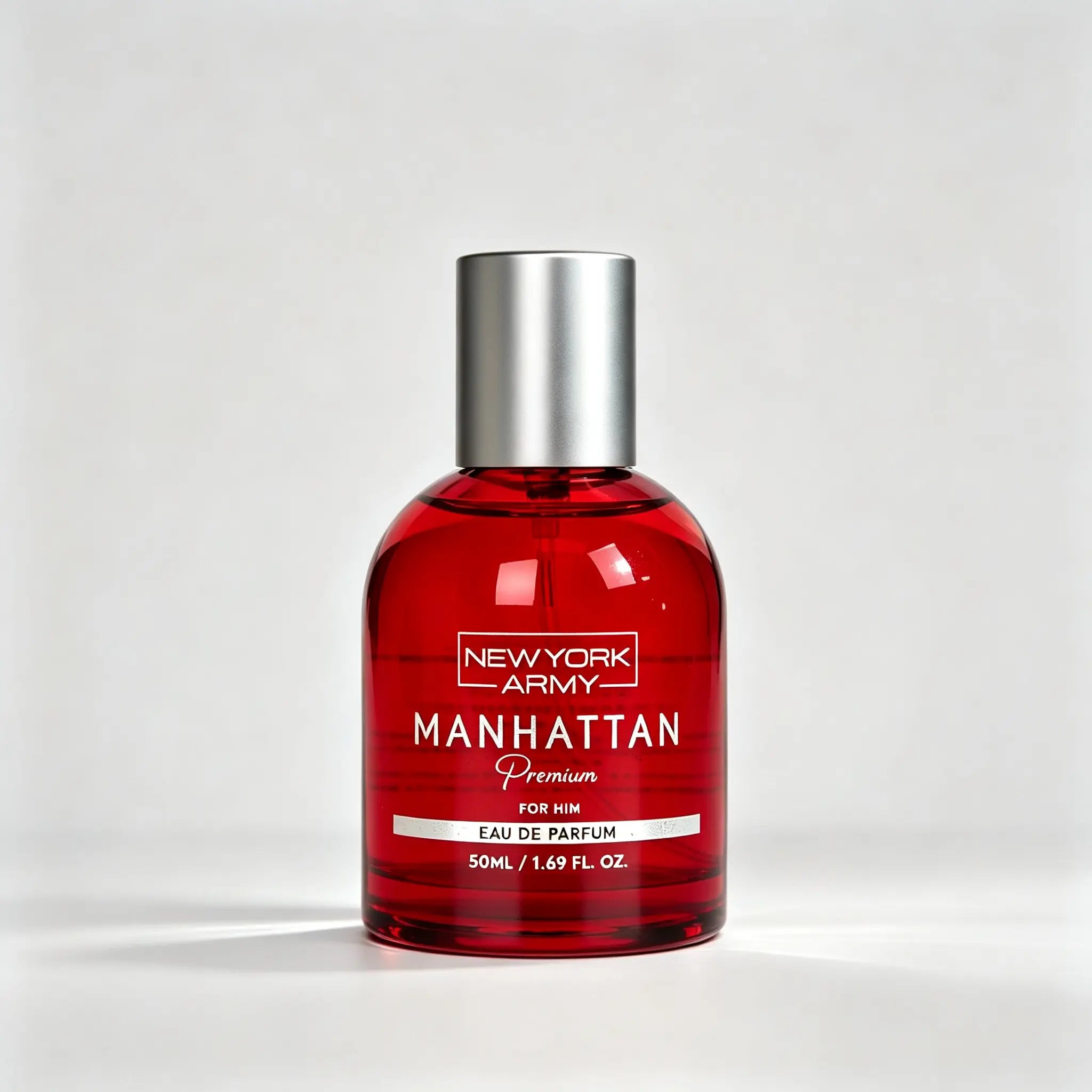 Manhattan Premium 50ML Perfume for Men (LACOSTE RED) Newyork Army