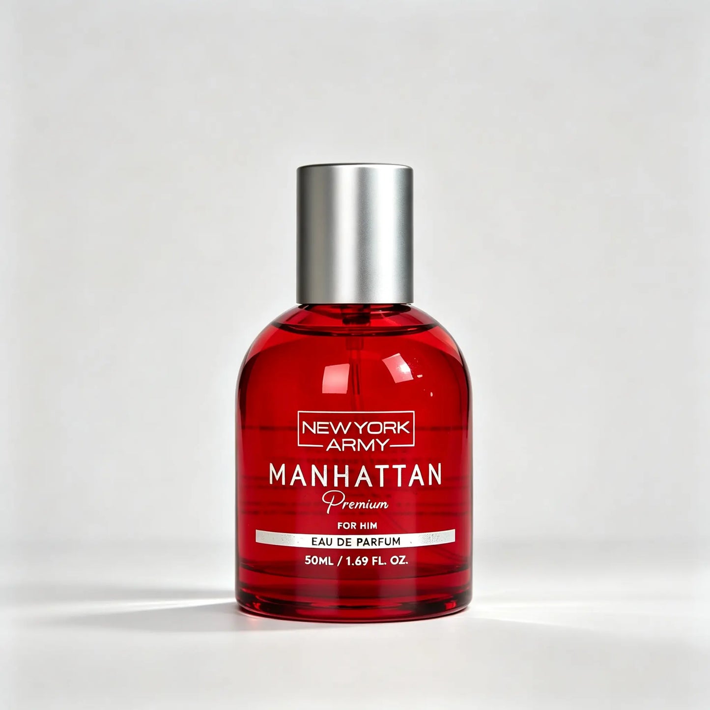 Manhattan Premium 50ML Perfume for Men (LACOSTE RED) Newyork Army