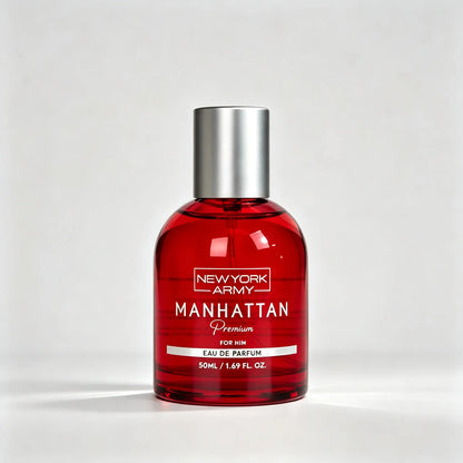 Manhattan Premium 50ML Perfume for Men (LACOSTE RED) Newyork Army