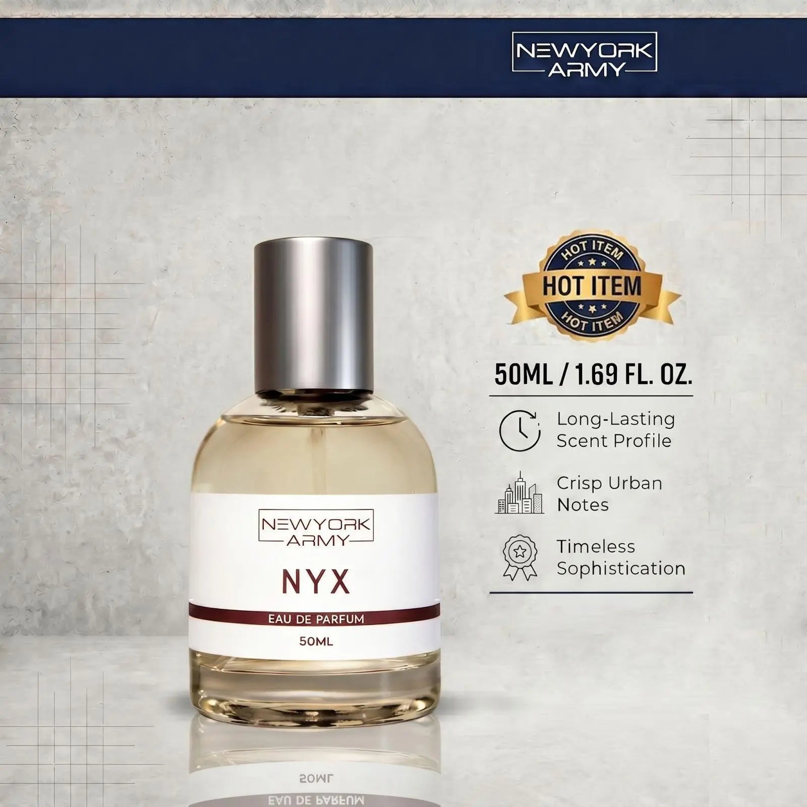 Newyork Army Nyx Perfume EDP Newyork Army