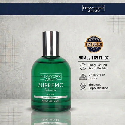Supremo Premium 50ML Perfume for Men (ULTRAMALE) Newyork Army