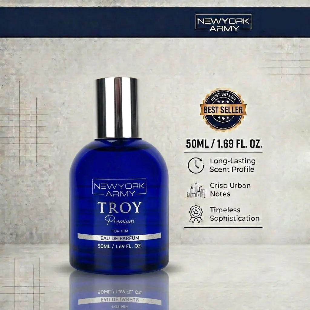 Troy Premium 50ML Perfume for Men (SAUVAGE) Newyork Army