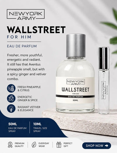 New York Army Wall Street 50ml+10ml EDP