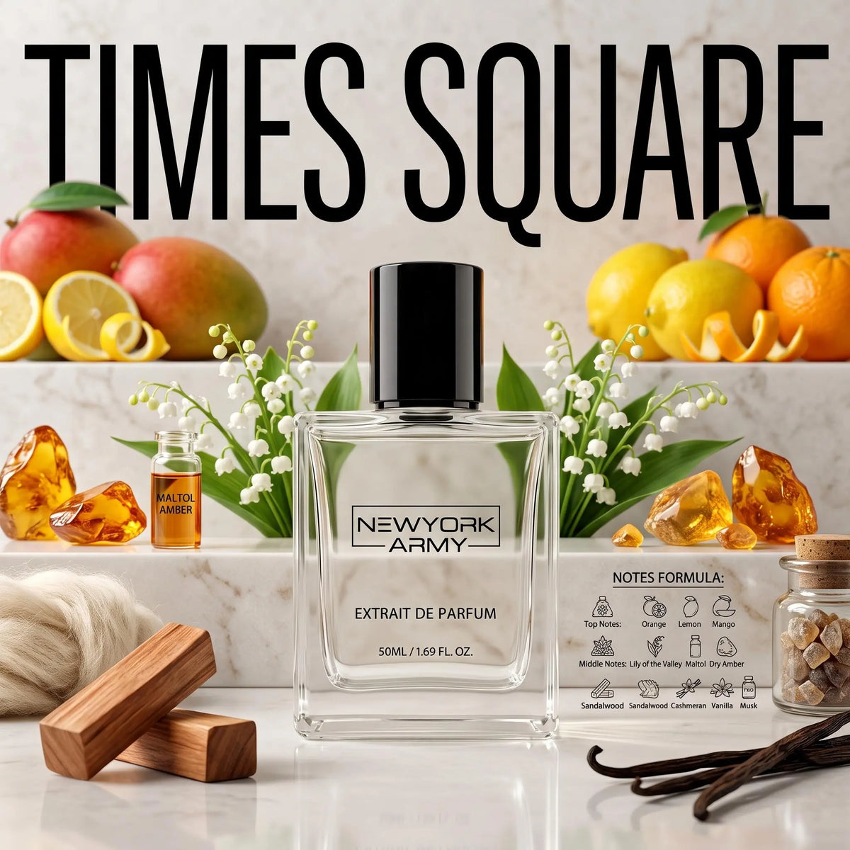 Newyork Army TIMES SQUARE  Extrait De Parfum Newyork Army