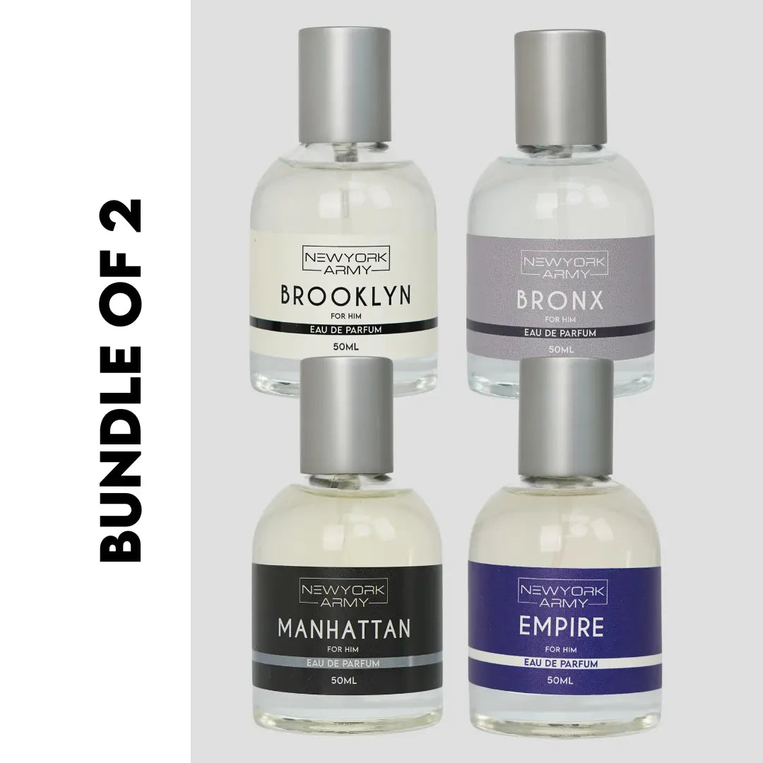 Bundle of 2 Scents Newyork Army Fragrance for Men - Newyork Army