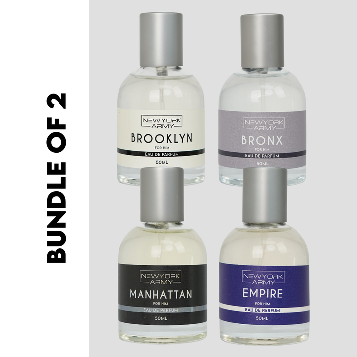 Bundle of 2 Scents Newyork Army Fragrance for Men