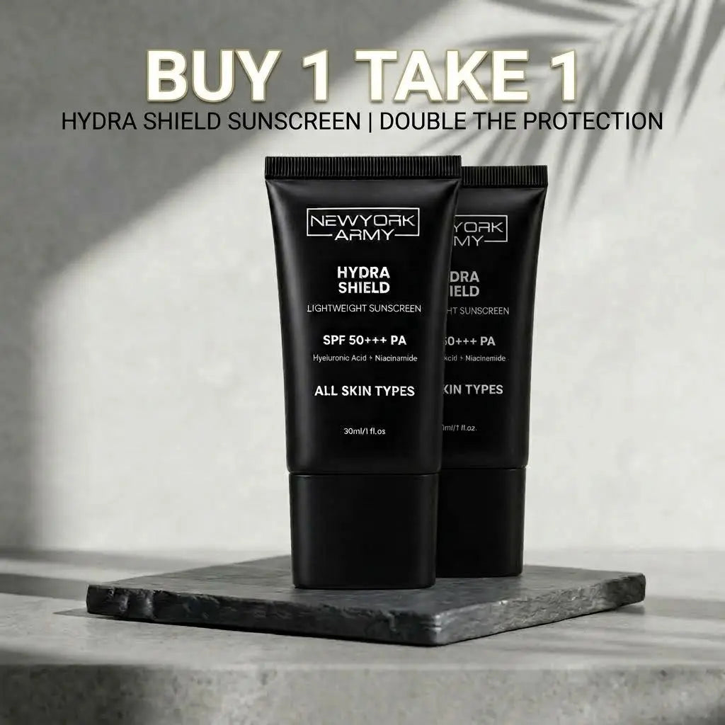 Hydra Shield Sunscreen SPF50+++ PA – All Skin Types Newyork Army