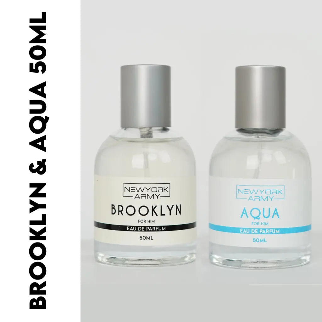 Combo Bundle of Brooklyn and Aqua Newyork Army (FRESH SCENT) Newyork Army