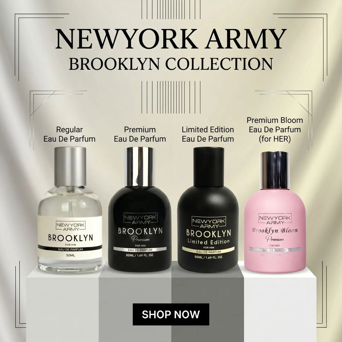 Newyork Army Brooklyn Regular & Premium & Limited Bundle & Bloom